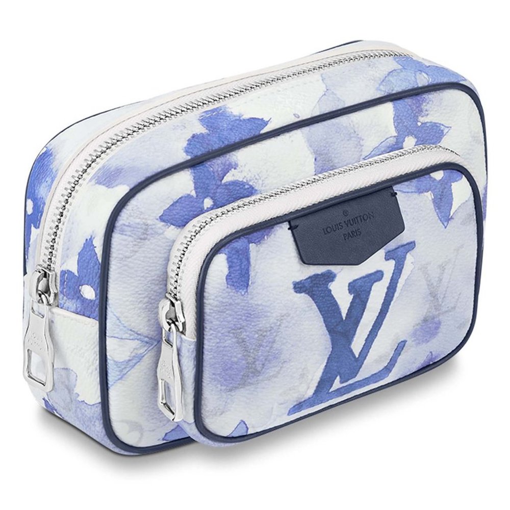 💙🤍 NEW FULL SET Louis Vuitton Outdoor Pouch UNISEX - Picture 5 of 14